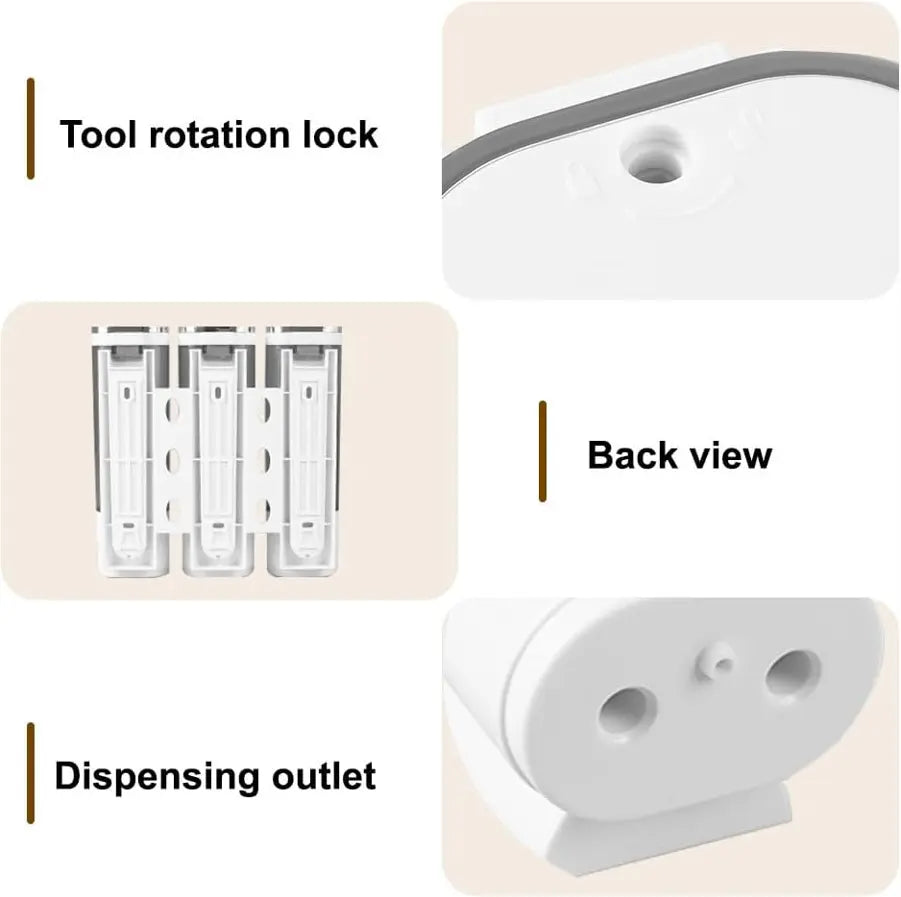 3-Chamber Shower Dispenser